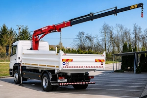 Mercedes - Benz Atego 1222 BlueTec5 - Billenőplatós - Darugémes teherautó EURO5 - kép 2