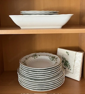 Hollóházi Porcelán Étkészlet - Erika 57 részes - kép 4