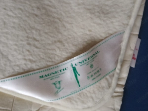 2db Mágneses gyapjú aljtakaró (mágnesterápiás ágybetét) kb 95*195 40000ft 2db eredeti merino 3650104 - kép 8