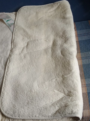 2db Mágneses gyapjú aljtakaró (mágnesterápiás ágybetét) kb 95*195 40000ft 2db eredeti merino 3650104 - kép 9
