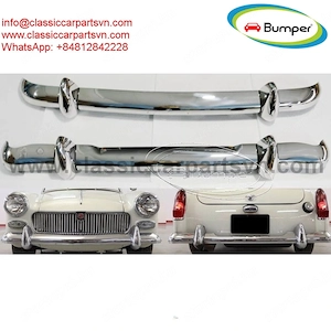 MG Midget Mark I II (1961-1965) bumpers by stainless steel new