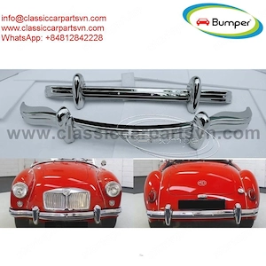 MGA bumpers (1955-1962) full set by stainless steel new