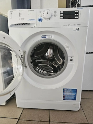 Használt Indesit XWSE61253 Elöltöltős Keskeny Mosógép [H17806] 1-3 hónap garanciával - kép 2