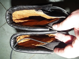 Fekete Vibram talpú surranó punk bakancs ejtőernyős katonai bakancs - kép 3
