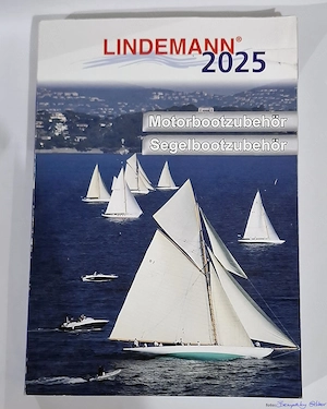 Alkatrész Katalógus LINDEMAN-2025 motoros-vitorlás hajó anyagok számára, eladó