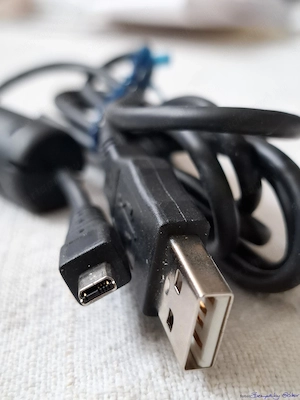 NIKON Coolpix A10 USB-A - miniUSB adat kábel, eladó - kép 2