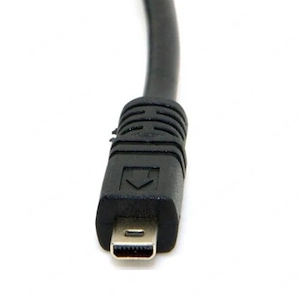 USB-A kábel UC-E6 miniUSB 8p8 PIN fényképezőgép-videokamera számára, eladó - kép 3