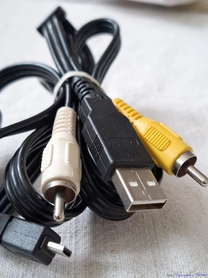 USB-A kábel UC-E6 miniUSB 8p8 PIN fényképezőgép-videokamera számára, eladó - kép 2