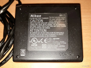 Akkutöltő NIKON Coolpix MH-71 2 db. AA bármely Ni-Mh akkumulátor cellák számára, eladó - kép 8