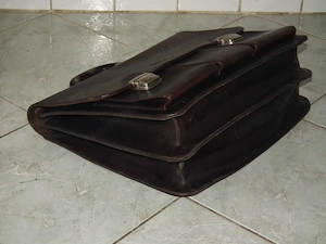 Gemos magyar minőség pakolós kézitáska valódi bőrtáska bőr táska - kép 9