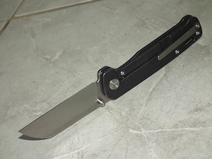 Qsp Penguin Titanium dobozos új prémium bicska zsebkés 154 CM - kép 2