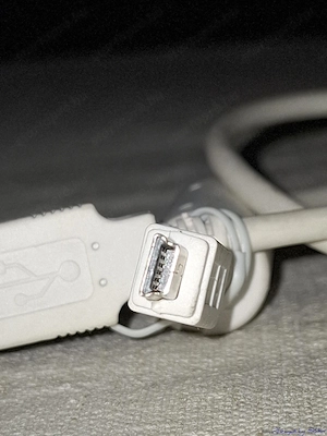 USB-A USB miniB 5 PIN fehér kábel digitális fényképező-, GPS-hez, eladó