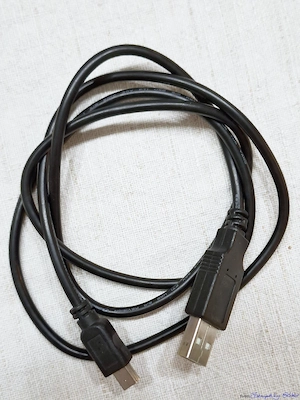 USB-A USB miniB 5 PIN fekete kábel digitális fényképező-, GPS-hez, eladó - kép 3