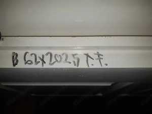 Ajtó tok nélkül teli 62x202,5cm balos falcos újszerű zárral kilinccsel - kép 3