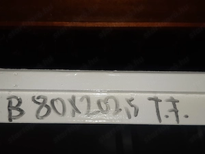 Ajtó tok nélkül teli 80x202,5cm balos falcos zárral kilinccsel - kép 3