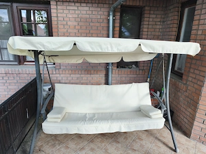 3 személyes Praktiker Living hintaágy eladó - kép 5