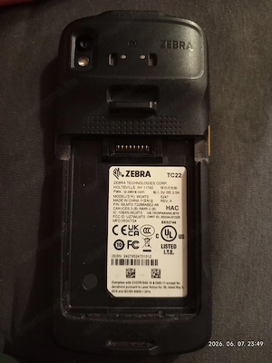 Zebra TC22 ipari PDA   vonalkódolvasó   újszerű állapot - kép 2