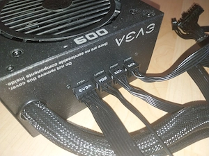 600W moduláris Gamer tápegység eladó (80+Bronze) - kép 2