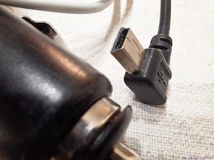 Szivargyújtó USB miniB 5 PIN kábel digitális fényképező-, GPS-hez, eladó - kép 3