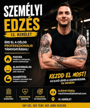 Személyi edzés a 13. Kerületben
