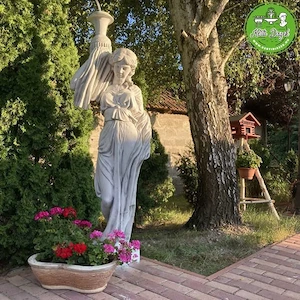 Mona vízhordó nő szobor 180 cm - kép 2