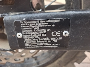 Kxd 607 Pitbike 125 Dirtbike - kép 3