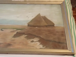 PAÁL LÁSZLÓ után JUHAKLOK olajfestmény  50000ft óbuda hagyatékból került hozzám eredetét nem ismerem - kép 2