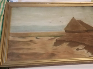 PAÁL LÁSZLÓ után JUHAKLOK olajfestmény  50000ft óbuda hagyatékból került hozzám eredetét nem ismerem - kép 3