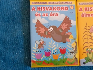 3db Magyar népmesék sorozat DVD  6000ft óbuda A királykisasszony cipője Fából faragott Péter A kékfe - kép 10