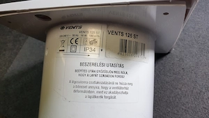Vents 125 csőventilátor eladó - kép 4