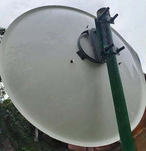  Parabola antenna 120cm prímfókuszos wifi műhold vétel - kép 5