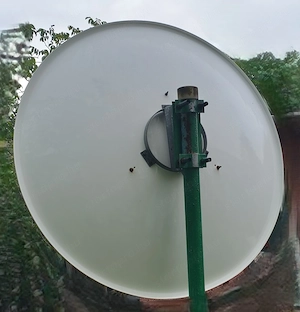  Parabola antenna 120cm prímfókuszos wifi műhold vétel - kép 4