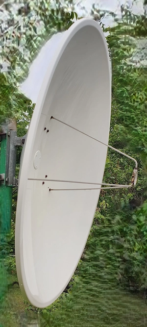  Parabola antenna 120cm prímfókuszos wifi műhold vétel - kép 9
