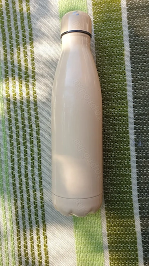 Termosz eladó, rozsdamentes, világosbarna, 0,5l