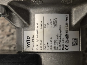 Vaillant Ecotec Pro  Plus szivattyú