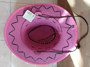 Rózsaszín cowboy kalap gyereknek eladó, ÚJ! - kép 4