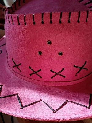 Rózsaszín cowboy kalap gyereknek eladó, ÚJ! - kép 2