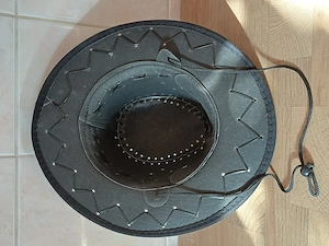 Fekete cowboy kalap eladó, gyereknek, ÚJ! - kép 3