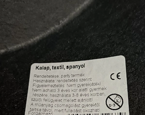 Spanyol, flamenco party kalap eladó, ÚJ! - kép 4
