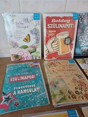 12 db. zenélő képeslap eladó, ÚJ! - kép 2