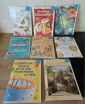 12 db. zenélő képeslap eladó, ÚJ! - kép 3