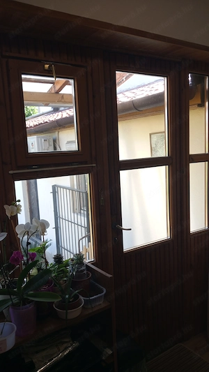 Kétszárnyú hőszigetelt bejárati ajtó eladó - kép 2