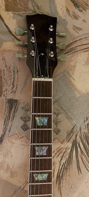 Használt, Les Paul forma elektromos gitár - kép 2