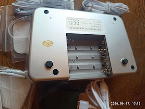 12 üzemmódú elektromos TENS EMS izomstimulátor Új - kép 5
