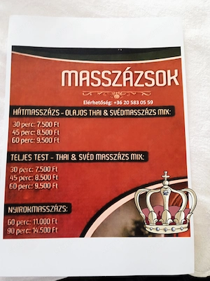 Masszázs várom szeretettel vendégeket 