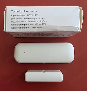 TUYA Zigbee ajtó ablak szenzor