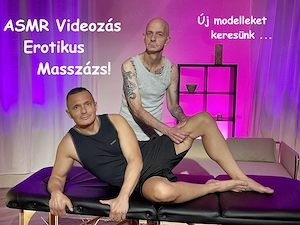 Masszázs forgatásra új fiú modellek jelentkezését várjuk!