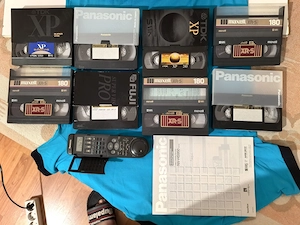 Panasonic NV-HS950 S-VHS csúcs videó kazettákkal - kép 5