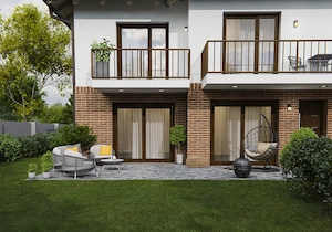 Rómaifürdőn 4 szobás új építésű 145.9 m2-es gyönyörű lakás saját kerttel eladó! - kép 6