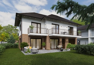 Rómaifürdőn 4 szobás új építésű 145.9 m2-es gyönyörű lakás saját kerttel eladó!